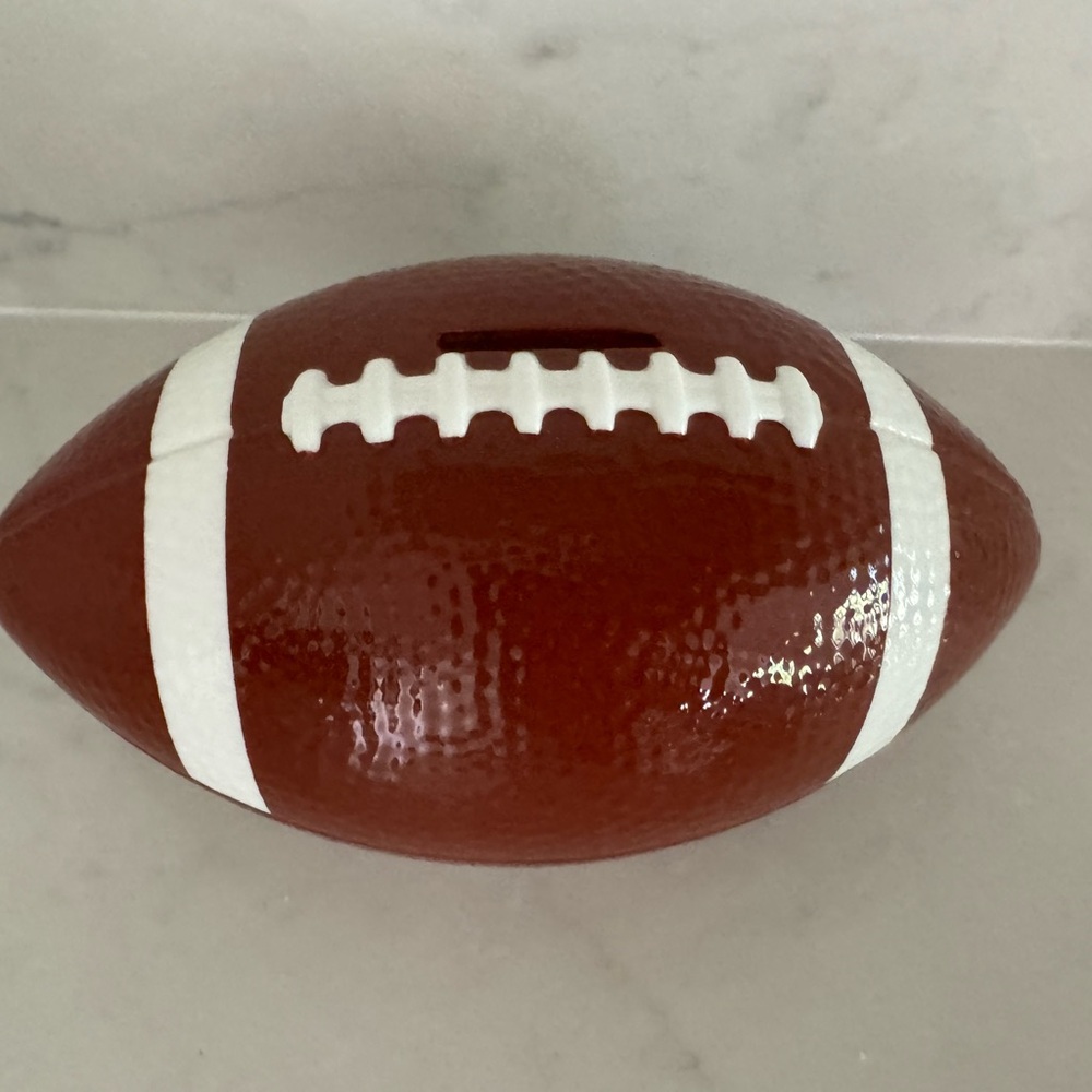 Tiffany & Co Football Piggy Bank